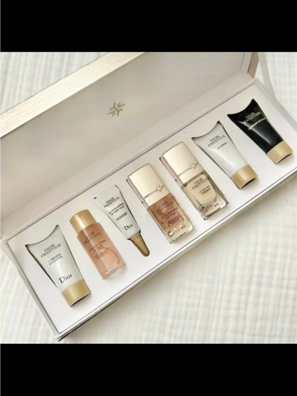Dior Prestige Piano Radiant Skincare & Makeup Set — Gold/Champagne